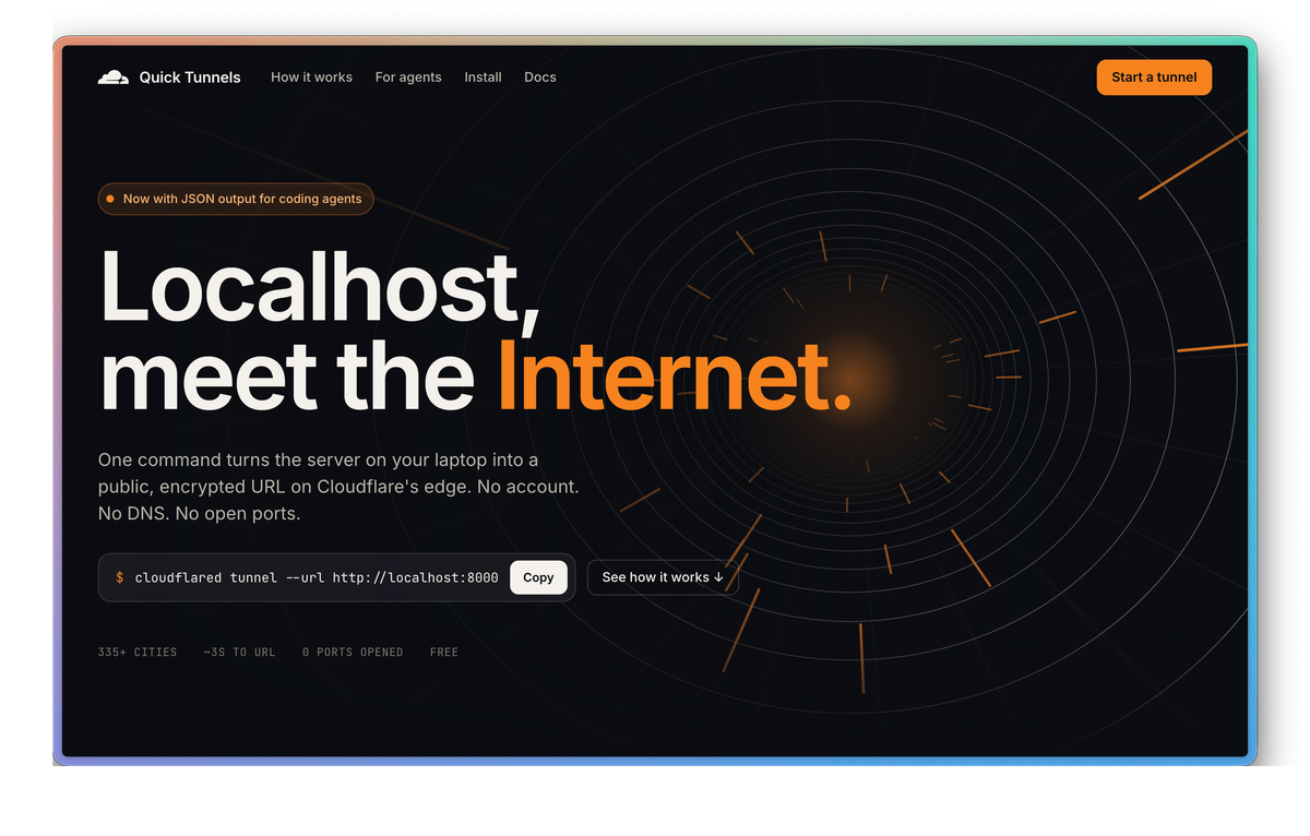 Quick Tunnels de Cloudflare · Agent-Reach