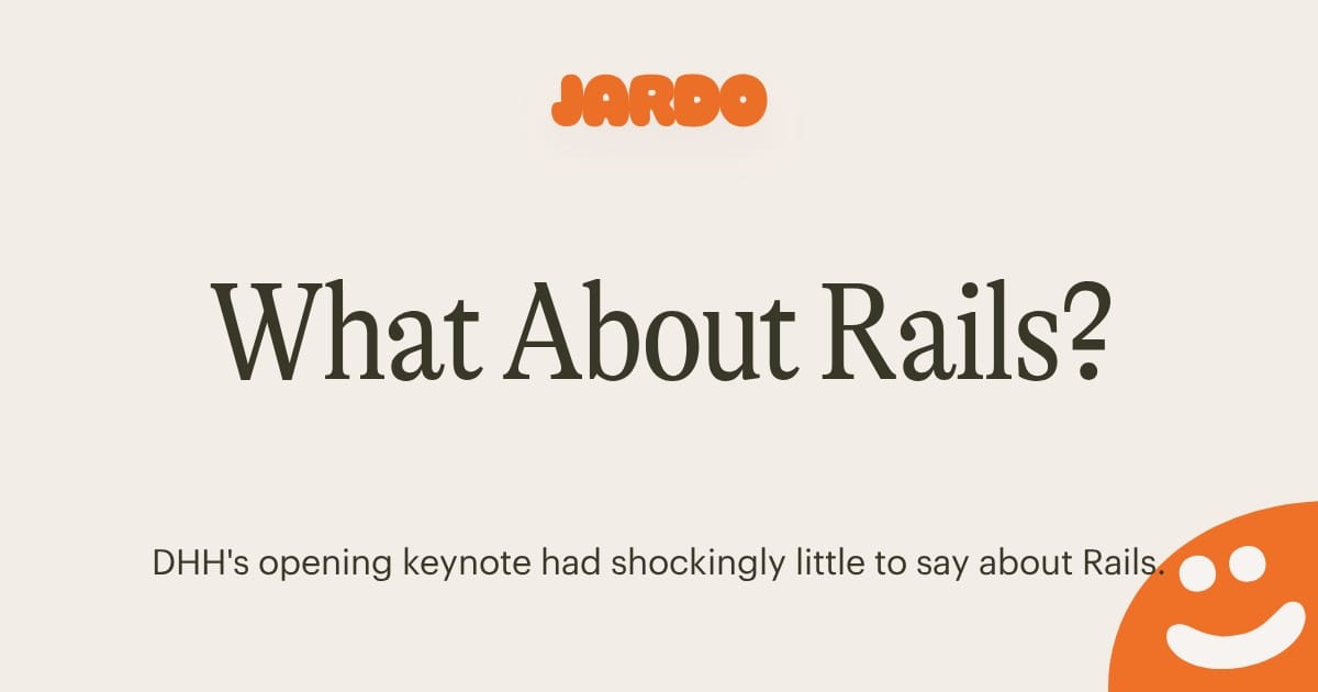 DHH sort Hey de Rails pour du Rust et du code LLM — Veille #76 Image de l'article